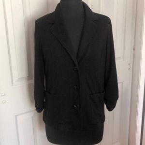 Chico’s size 1 black blazer.